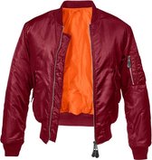 Brandit - MA1 Bomber jacket - 4XL - Bordeaux rood