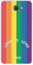 Samsung Galaxy J5 Prime (2017) Hoesje Transparant TPU Case - #LGBT - Love Is Love #ffffff