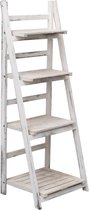 Medina Plantenstandaard 4-laags 43x33x113 cm hout