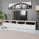 Medina Tv-meubel 95x35x36 cm spaanplaat wit 2 st