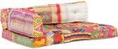 Medina Bankkussen pallet stof patchwork meerkleurig