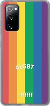 6F hoesje - geschikt voor Samsung Galaxy S20 FE - Transparant TPU Case - #LGBT - #LGBT #ffffff