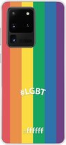 6F hoesje - geschikt voor Samsung Galaxy S20 Ultra -  Transparant TPU Case - #LGBT - #LGBT #ffffff