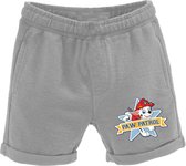 Paw Patrol korte broek / short - grijs - maat 110/116