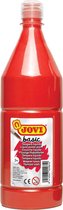 Jovi plakkaatverf, fles van 1000 ml, vermiljoen