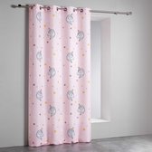 Livetti | Gordijn voor Kind Kamer | 140x260 | Lilirose | Roze