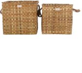 Beed Zeegras Opberg mand Set van 2 ( M / L )