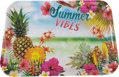 Dienblad ''Summer Vibes'' MARLEEN - Multicolor - Kunststof - 42 x 31 cm
