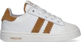 Pinocchio P1834 Lage sneakers - Leren Sneaker - Meisjes - Wit - Maat 30
