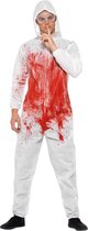 SMIFFY'S - Bloederige serial killer outfit voor mannen - M