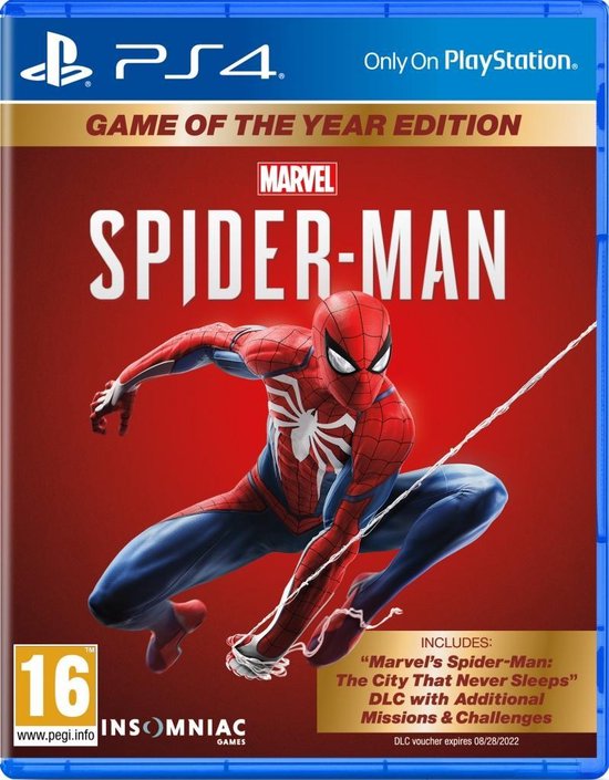 PS4 Marvel’s Spider-Man – Game of the Year Edition