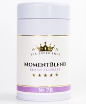 MomentBlend BEACH FLOWERS - Zwarte Thee - Luxe Thee Blends - 125 gram losse thee