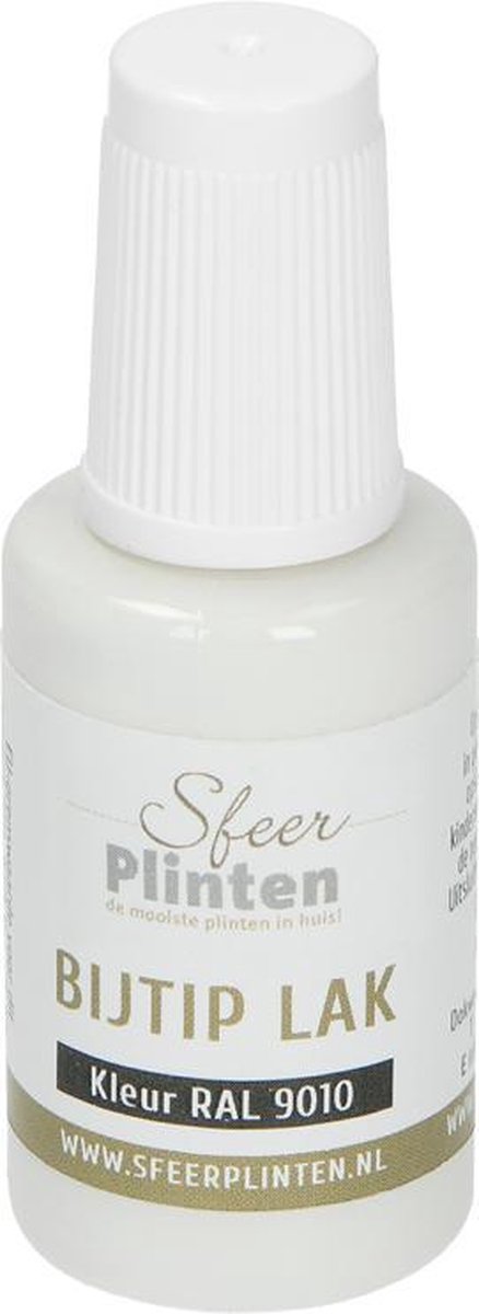 Sfeerplinten bij-tip-lak RAL 9010 - 20 ml