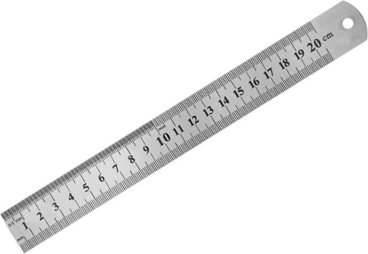 Règle Inox 20 cm