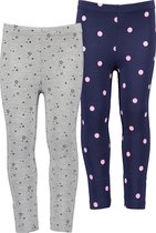 Blue Seven Meisjes 2 Pack Legging - Maat 92