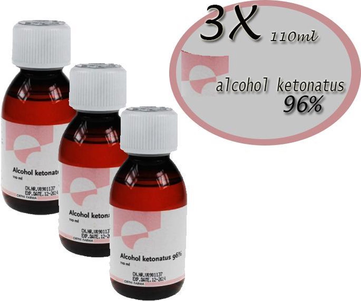 Goedkoopste BT's Alchohol Ketonatus 96 - 3X 120ML