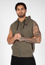 Gorilla Wear Springfield Zipped Hoodie - Legergroen - XL