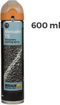 Mercalin TS tijdelijke markeringsverf - spuitbus 600ml oranj