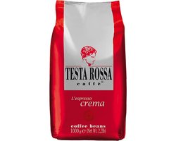 TESTA ROSSA Caffe Crema - Koffiebonen - 1000gr