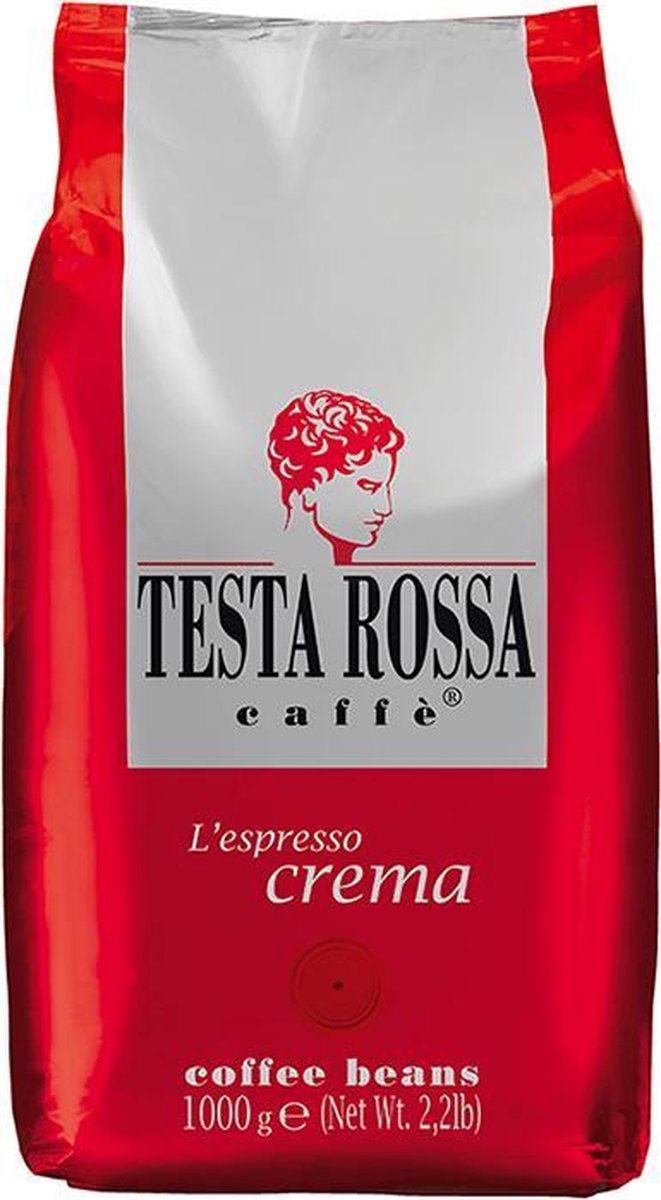 TESTA ROSSA Caffe Crema koffiebonen - 1000gr