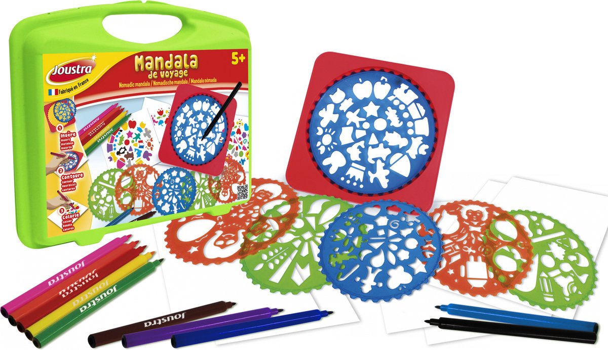 Joustra Opbergkoffertje: reis Mandala/Mallette PM: Mandala de Voyage