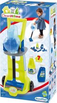 Ecoiffier Schoonmaaktrolley met Stofzuiger