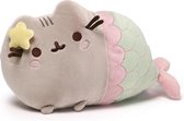 GUND Pusheen-knuffelkat in de vorm van een zeemeermin met ster, 30,5 cm