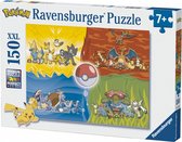 Ravensburger Puzzle 150 P Xxl - Les Différents Types De Pokémon