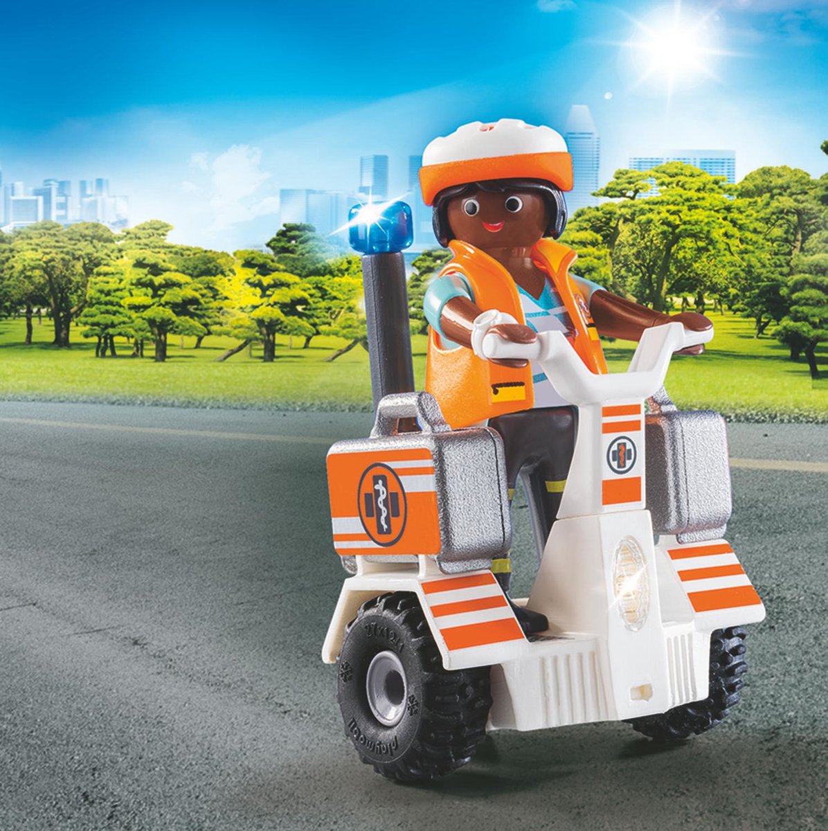 PLAYMOBIL City Life Eerste hulp balans racer - 70052