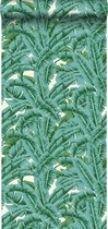 Origin behang palmbladeren groen - 347437 - 53 cm x 10,05 m