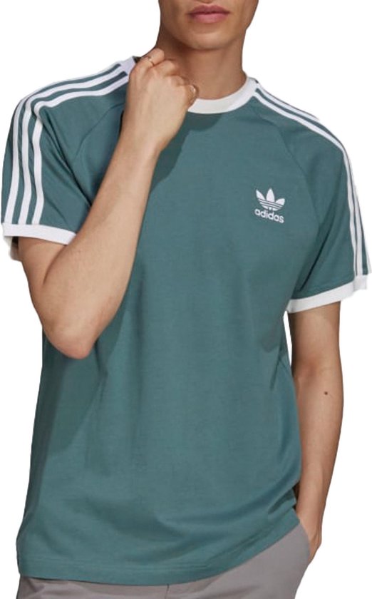 adidas T shirt Mannen Groen Wit bol
