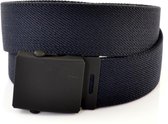 XXL Belts Herenriem Elastisch 2096 - Blauw - 195 cm
