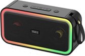 MIFA F60 Black Led-Stereo luidspreker 40w- ondersteunt TF-kaart USB-flash