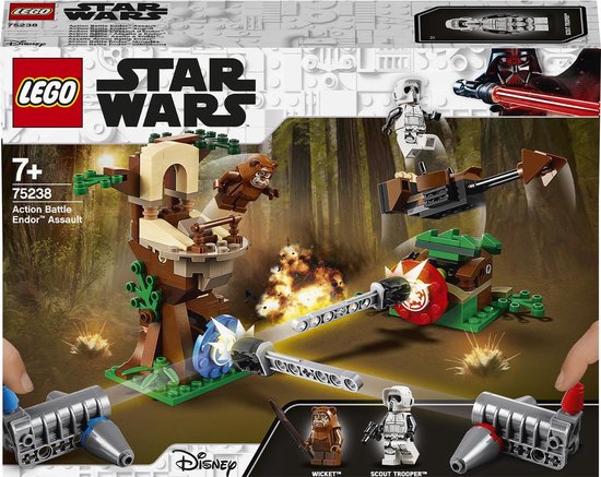 LEGO Star Wars Action Battle Aanval op Endor - 75238 | bol.com