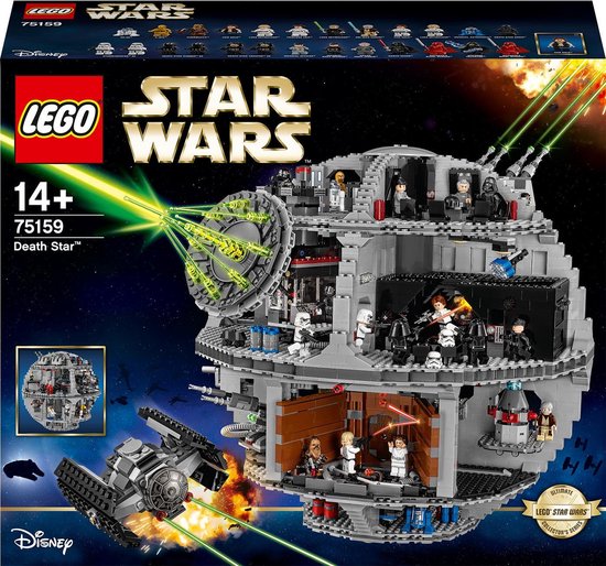 bevestig alstublieft Kabelbaan Lichaam LEGO Star Wars UCS Death Star - 75159 | bol.com