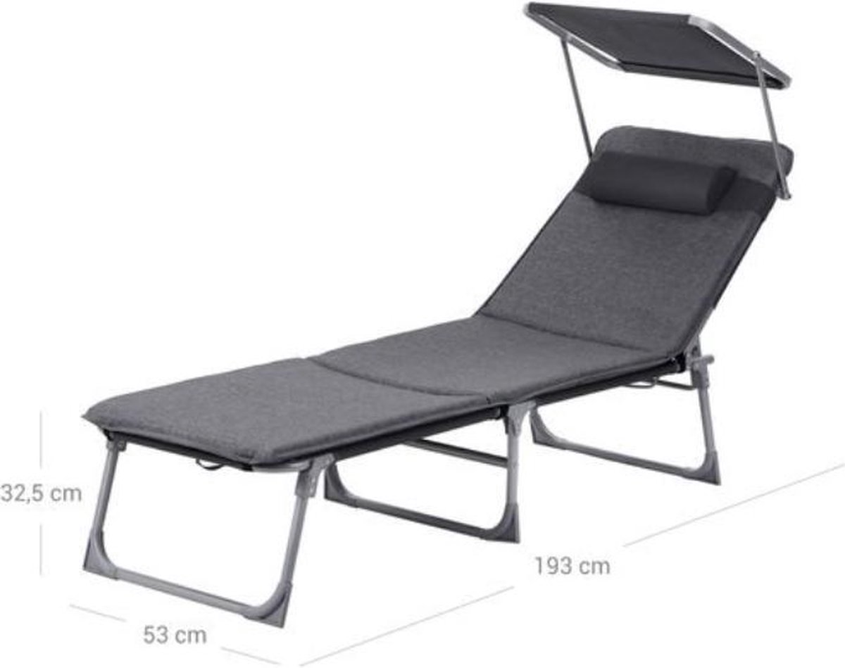 Ligstoelkussen, hoog rugkussen, dikke schommelstoelkussen, pads, vervanging voor zonnebank, tuin, terras, loungekussen, buiten, ligkussen (150 x 40 cm, oranje
