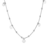 YO&NO - Collier - Argent - Cercles - 3, 0 mm - 42 + 3 cm - Argent 925