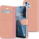 Accezz Wallet Softcase Booktype Samsung Galaxy A32 (4G) hoesje - Rosé Goud