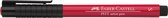 tekenstift Faber-Castell Pitt Artist Pen color S 219 deep scarlet red FC-167219