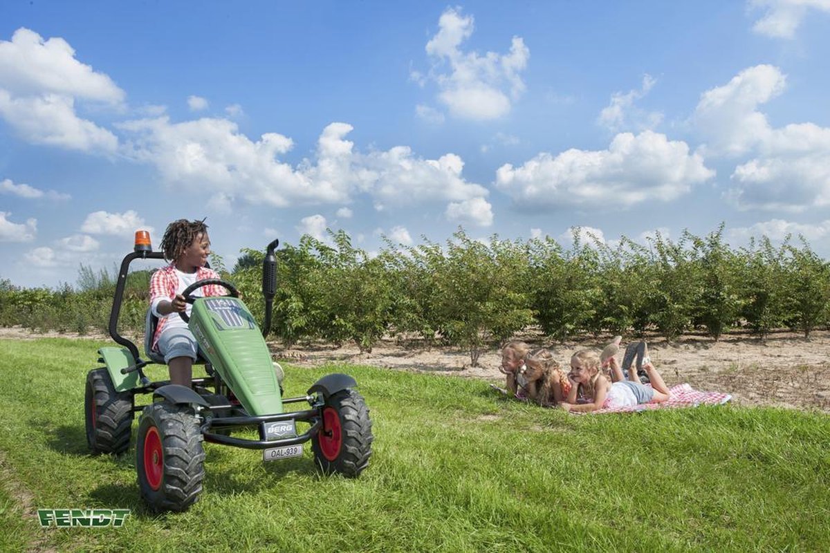 BERG XL frame Fendt BFR-3 Skelter - Met handrem - Verstelbare Stoel - Drie versnellingen - Groen - Vanaf 5 jaar — afbeelding 3