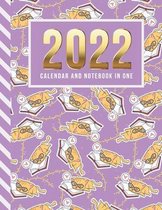 2022 Calendar and Notebook In One