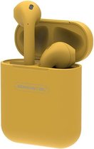 SOMOSTEL - Draadloze Bluetooth Oordopjes - In Ear - Geschikt voor Apple Iphone - Geel