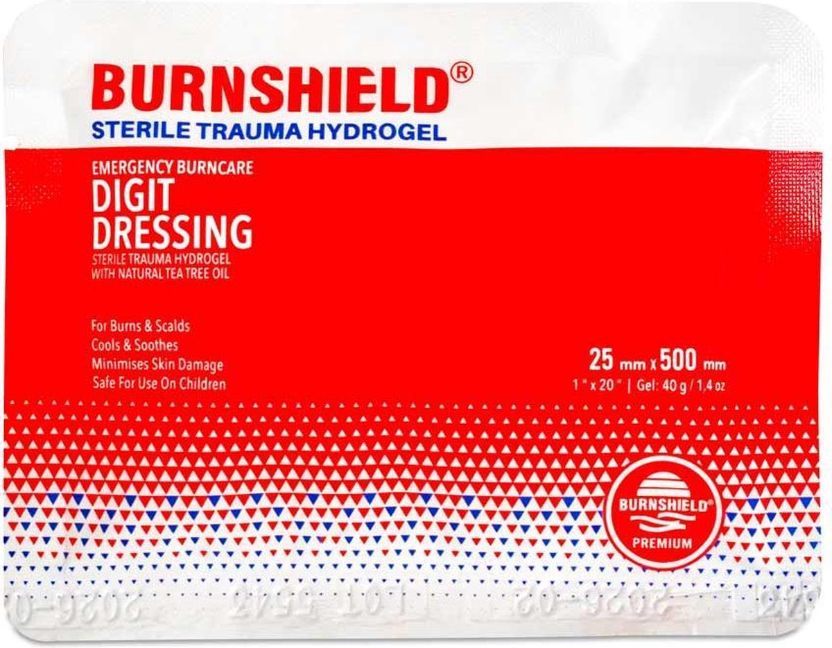 Goedkoopste Burnshield Vingerstrip - 2,5 cm x 50cm - brandwondenkompres