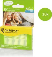 10x OHROPAX Mini Soft 10st (100 stuks)