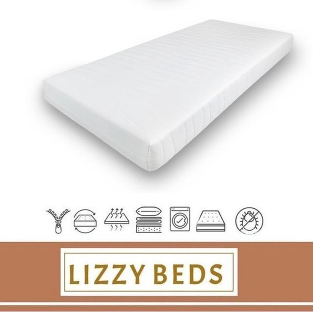 Pocketveer matras Hotel Comfort 90x200