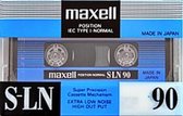 Maxell S-LN 90 Cassettebandje (1985)- Uiterst geschikt voor alle opnamedoeleinden / Sealed Blanco Cassettebandje / Cassettedeck / Walkman.