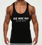 Tank top - stringer - one more rep - fitness - bodybuilding - medium