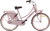 Nogan Vintage N3 - Transportfiets - Meisjesfiets - 24 inch - 3 versnellingen - Mat Roze