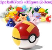 pokémon pokeball met random pokemon figuur in de bal - pokemon - bal - pokemonbal - pokebal - pokéball - 18