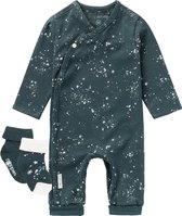 Noppies - Boxpak - Playsuit - Noorvik - Dark Slate - 2p sokjes - Maat 74